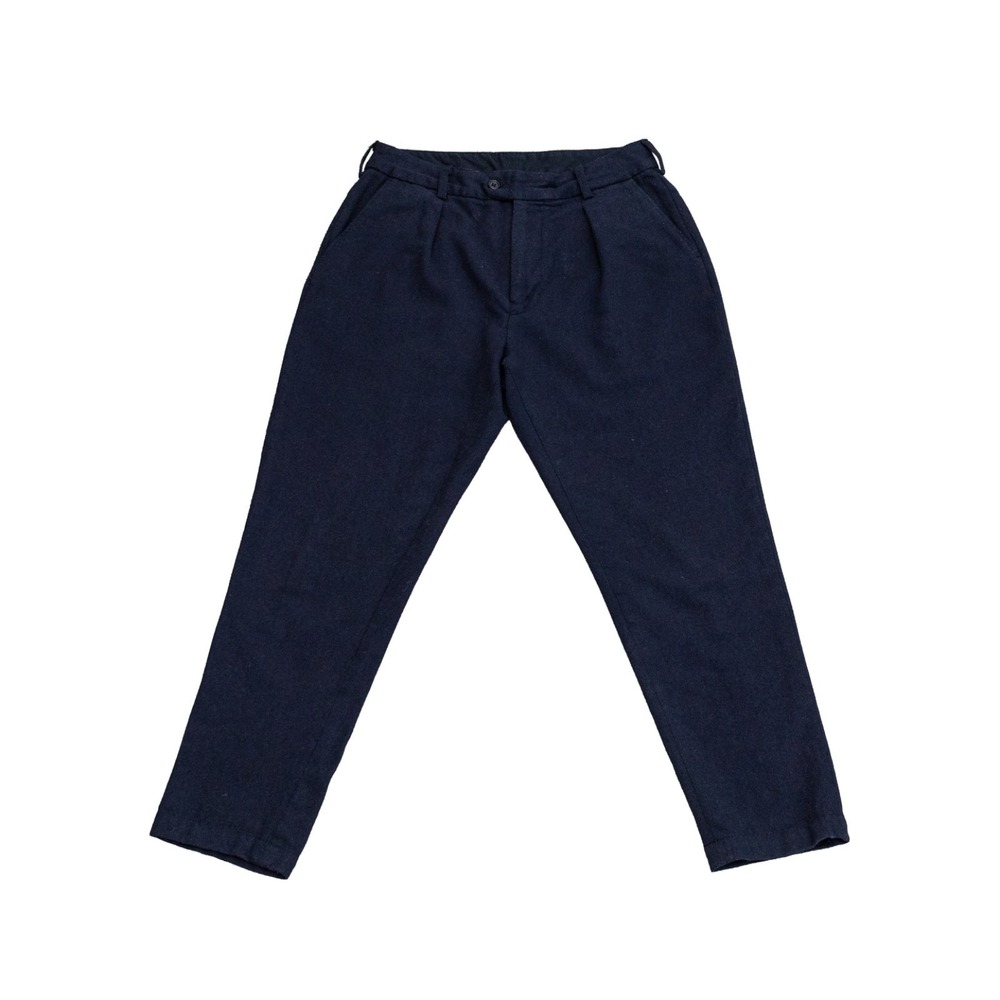 Engineered Garments Wool Blend Tapered Pants Navy Size 1 US S‎ EU 44-46 Made USA